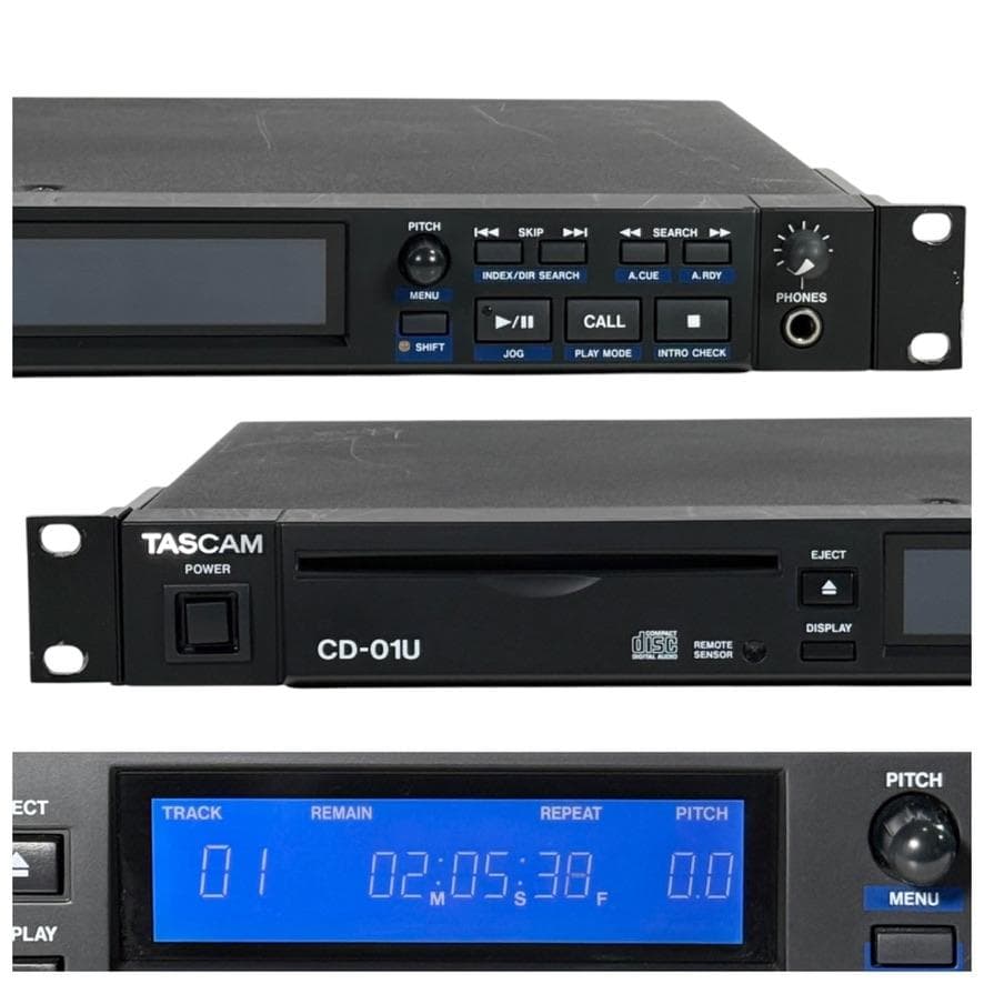 TASCAM CDプレーヤー 業務用 CD-01U