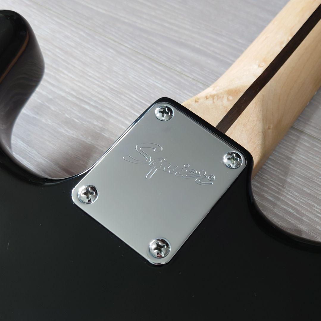 Squier Stratocaster Standard ブラック ラージヘッド