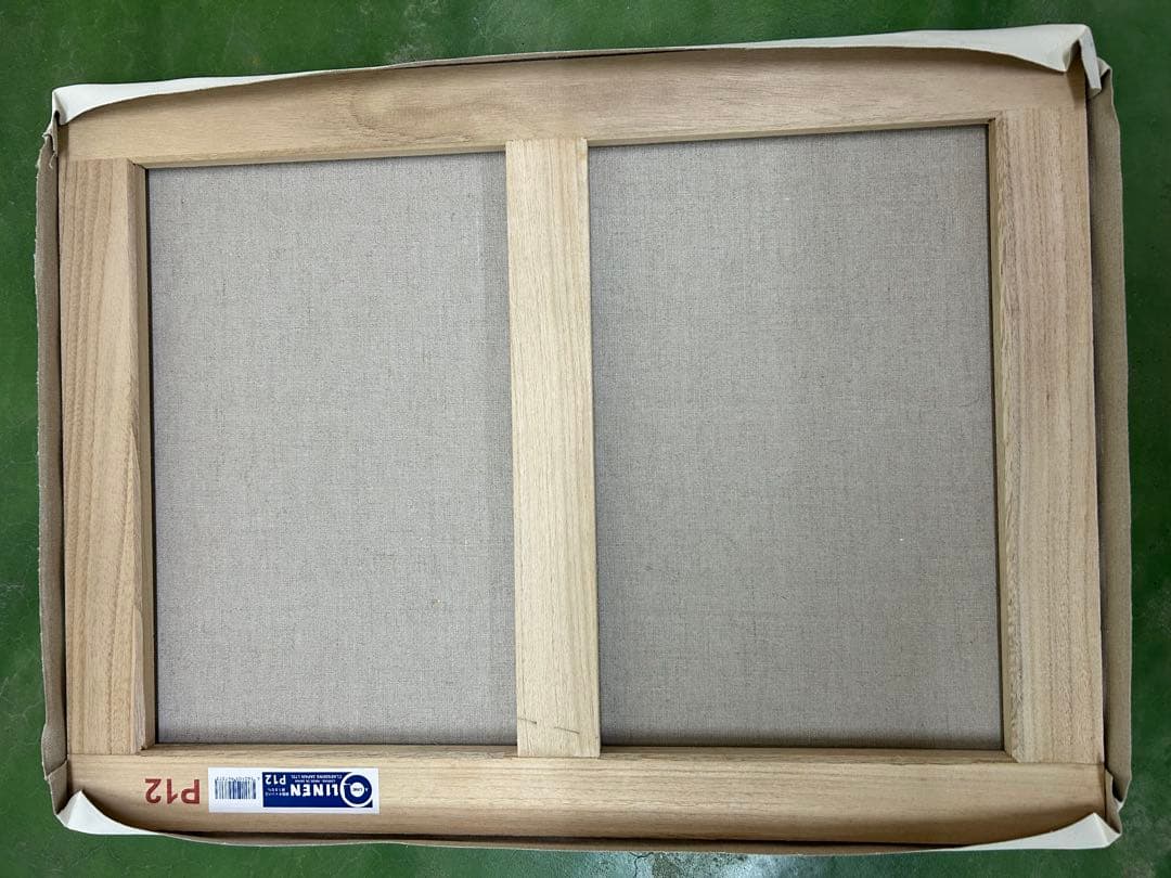 【新品まとめ売り特別価格】キャンバス P12 8枚セット　クレサンジャパン　麻