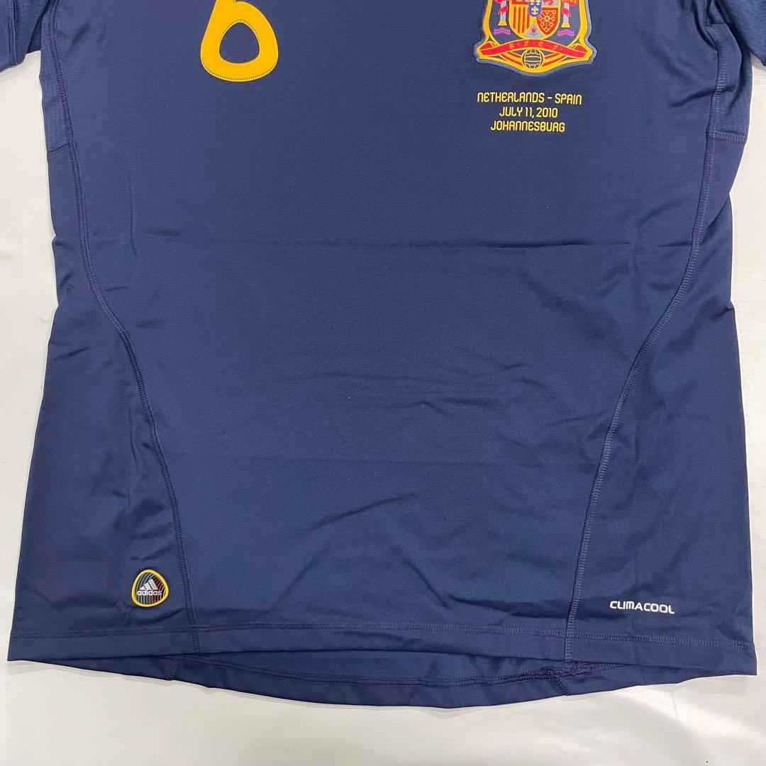 adidas スペイン代表 2010W杯 決勝 アウェイユニホーム イニエスタ