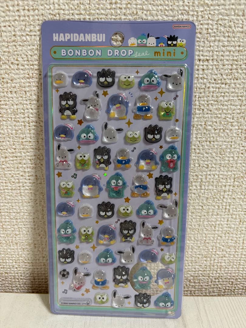 【正規品】ボンボンドロップシール ミニ サンリオ