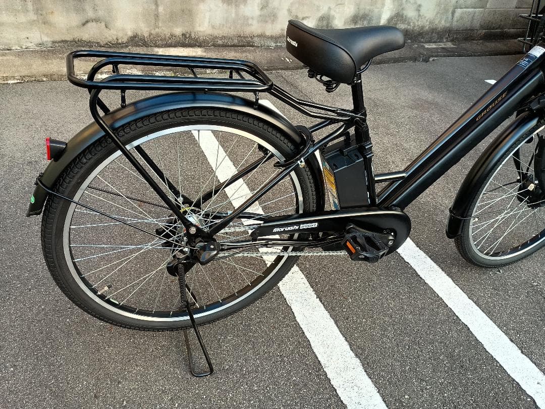 (No 0113-2) GROUSE(グラウス)電動自転車 26インチ ブラック