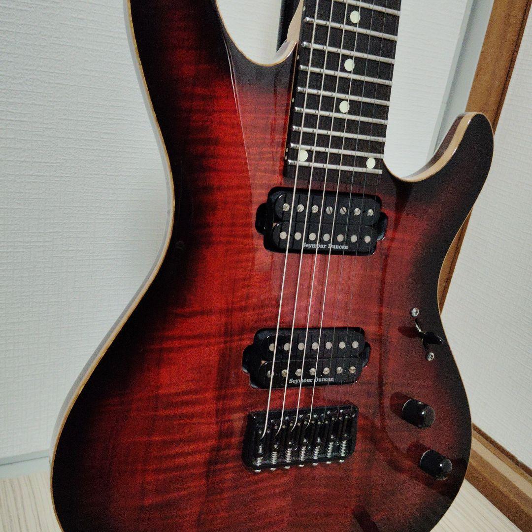 7弦ギター　国産 ダイナ楽器　LORE CROW