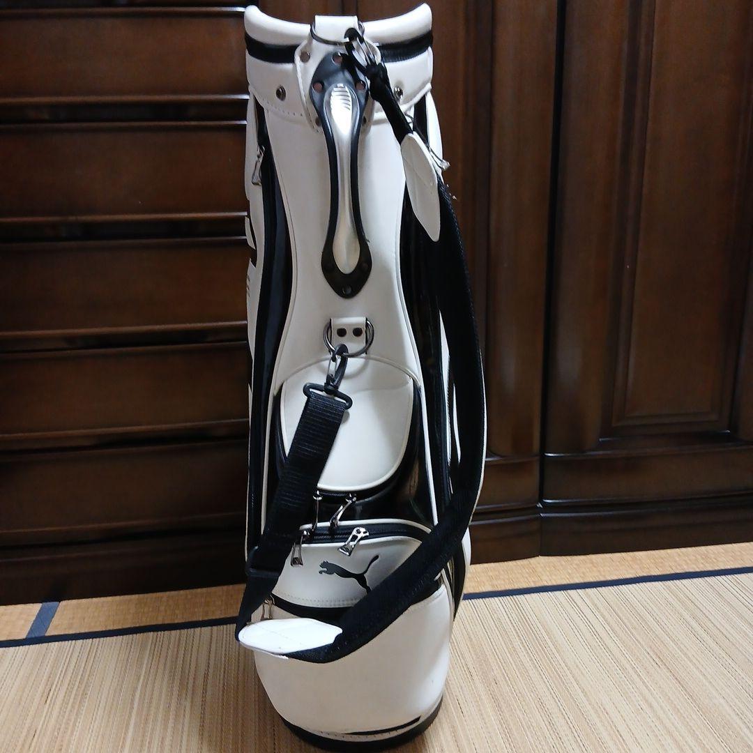 T*U様 PUMA キャディバッグ ホワイト/ブラック