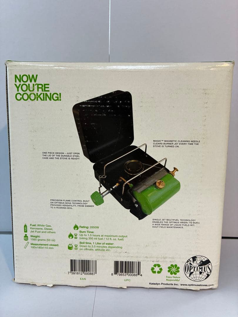 Optimus ガソリンバーナーコンロ