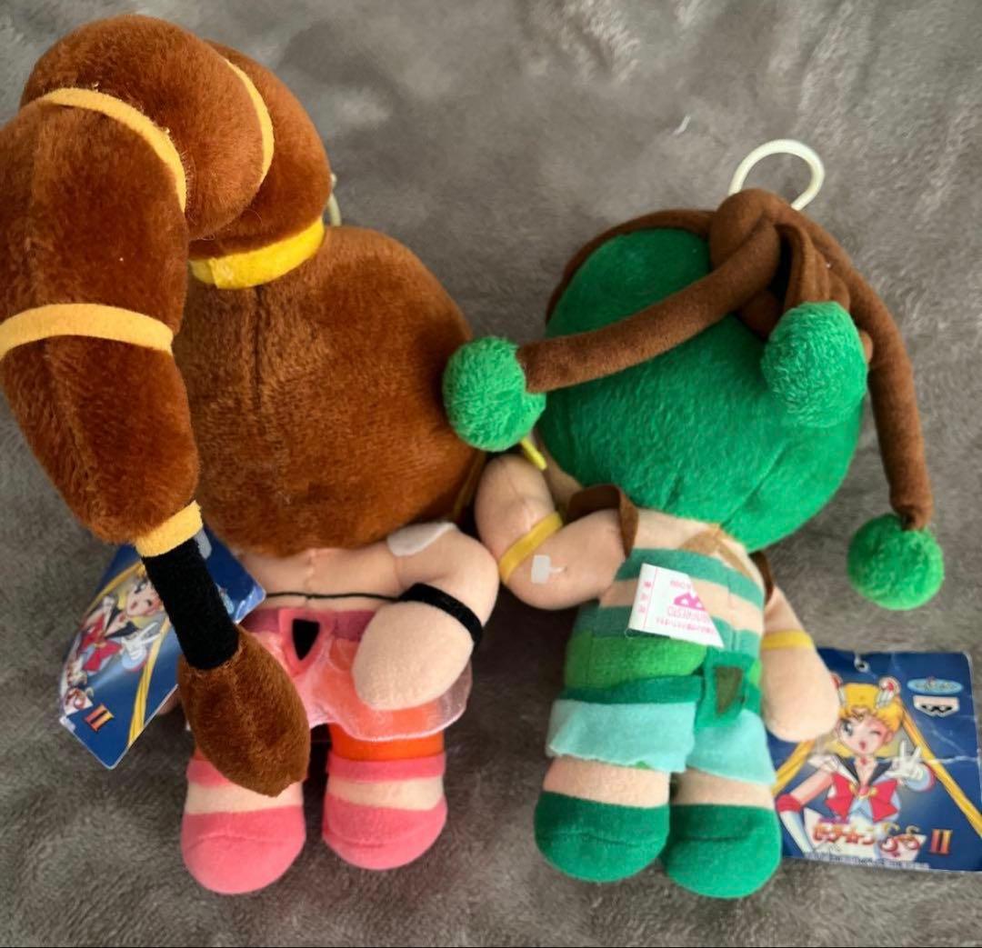 セーラームーン アマゾネスカルテット 当時物　ぬいぐるみ4つ