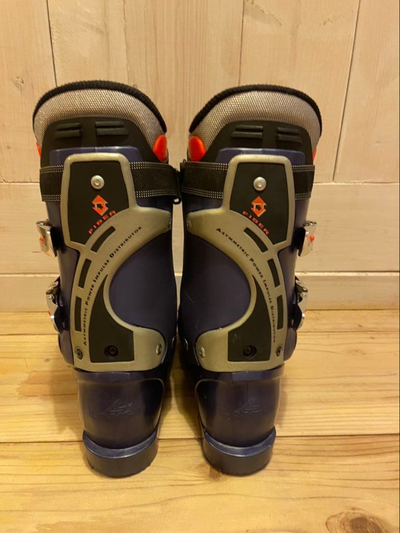 LANGE スキー用ブーツ ネイビー/オレンジ