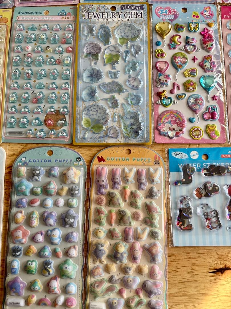 【ボンボンドロップシール】【コットンパフィ】サンリオ・その他20点シールセット
