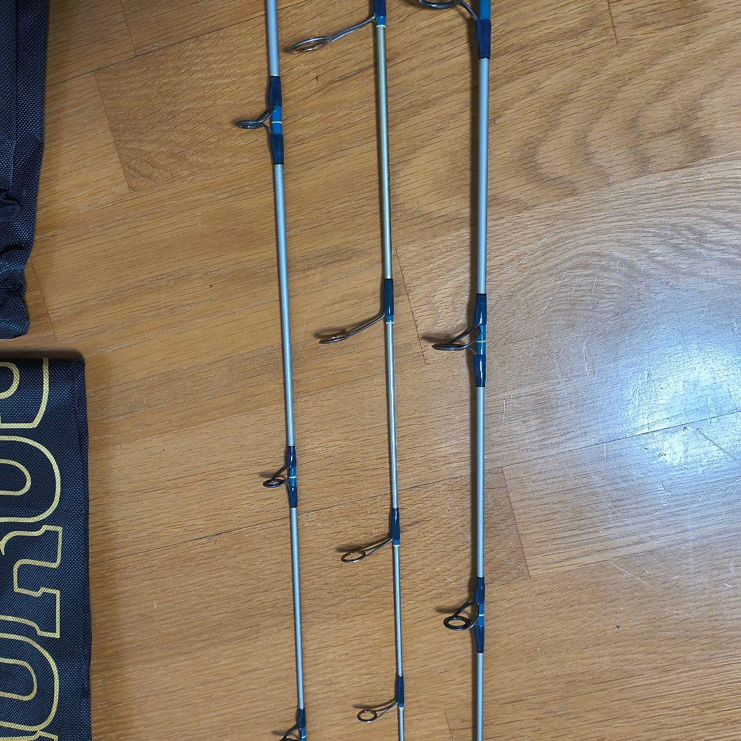 中古　ザウルス　ソルトウオータースポーツマンデッキスティック3本まとめ　シイラ