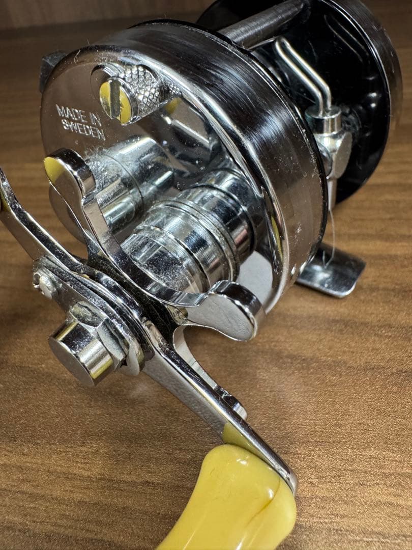 竹*一様 アブ1500C AIR クローム　アベイルスプール&マグブレーキ組み