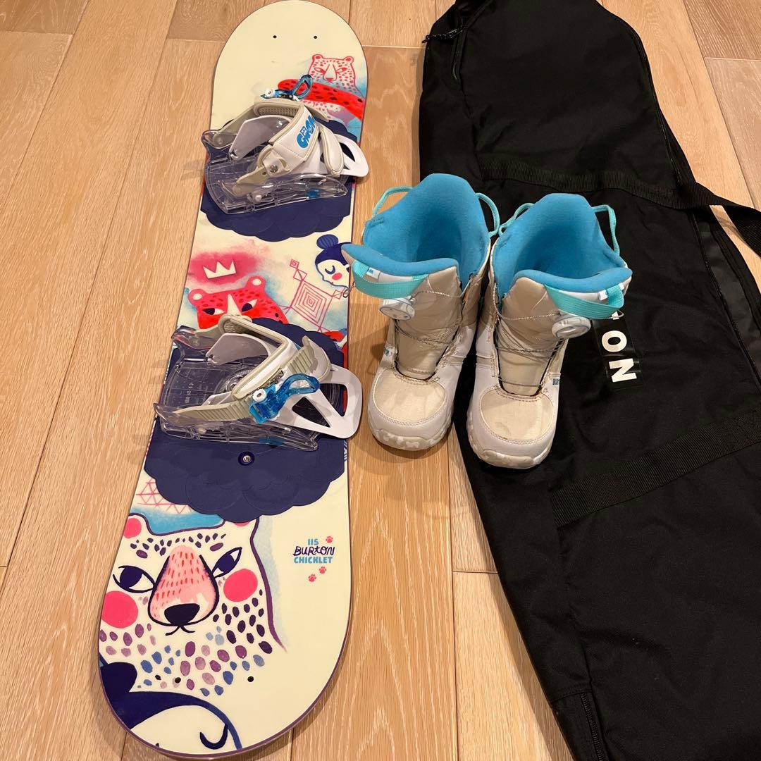 まーです　BURTON スノーボードとブーツセット