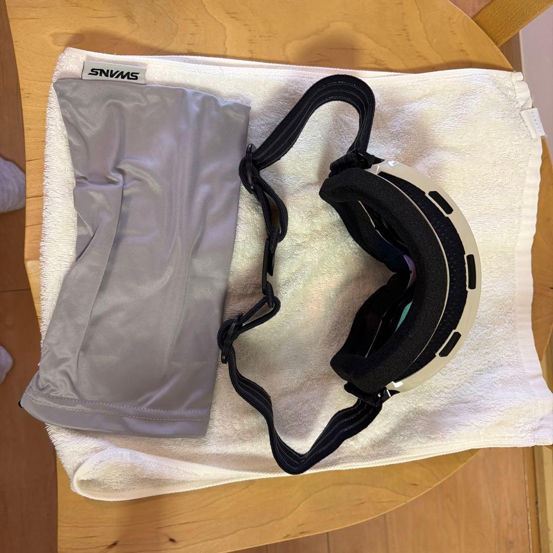 SWANS RIDGE LINE ゴーグル マットブラック新品で購入1回使用品