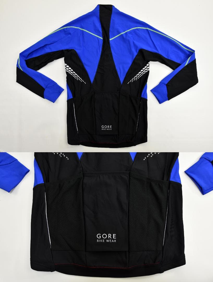 GORE★Xenon 2.0 長袖ジャージ size:L ブルー/ブラック