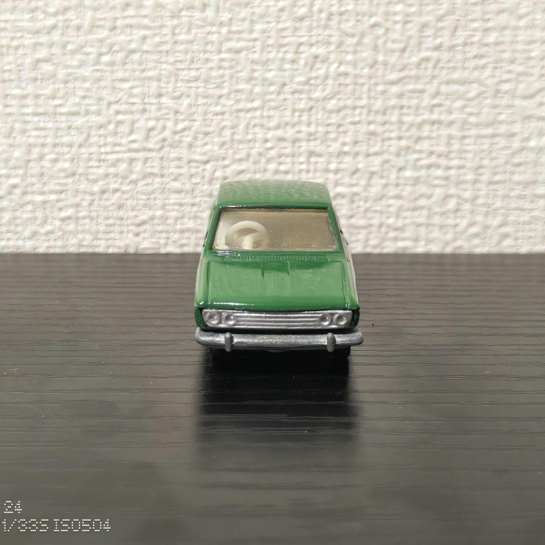 TOMICA　トミカ　ブルーバードSSS　クーペ　緑色　1Aホイール