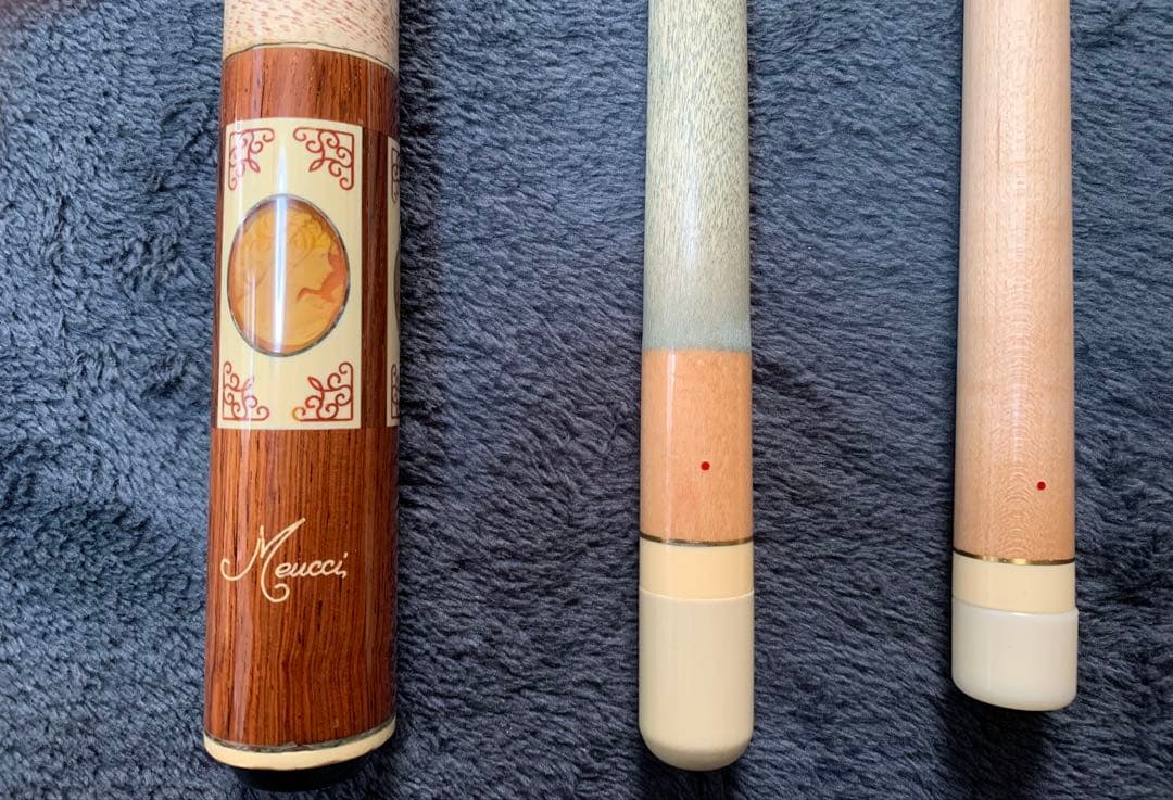 Meucci97-28プレイキュー　カメオ　メウチ　ビリヤード　キュー