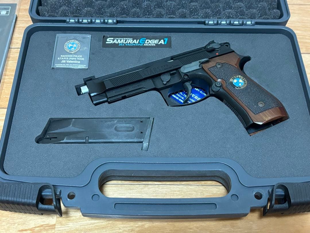 マルイ バイオハザード サムライエッジ ジルバレンタインモデル ASGK刻印有り