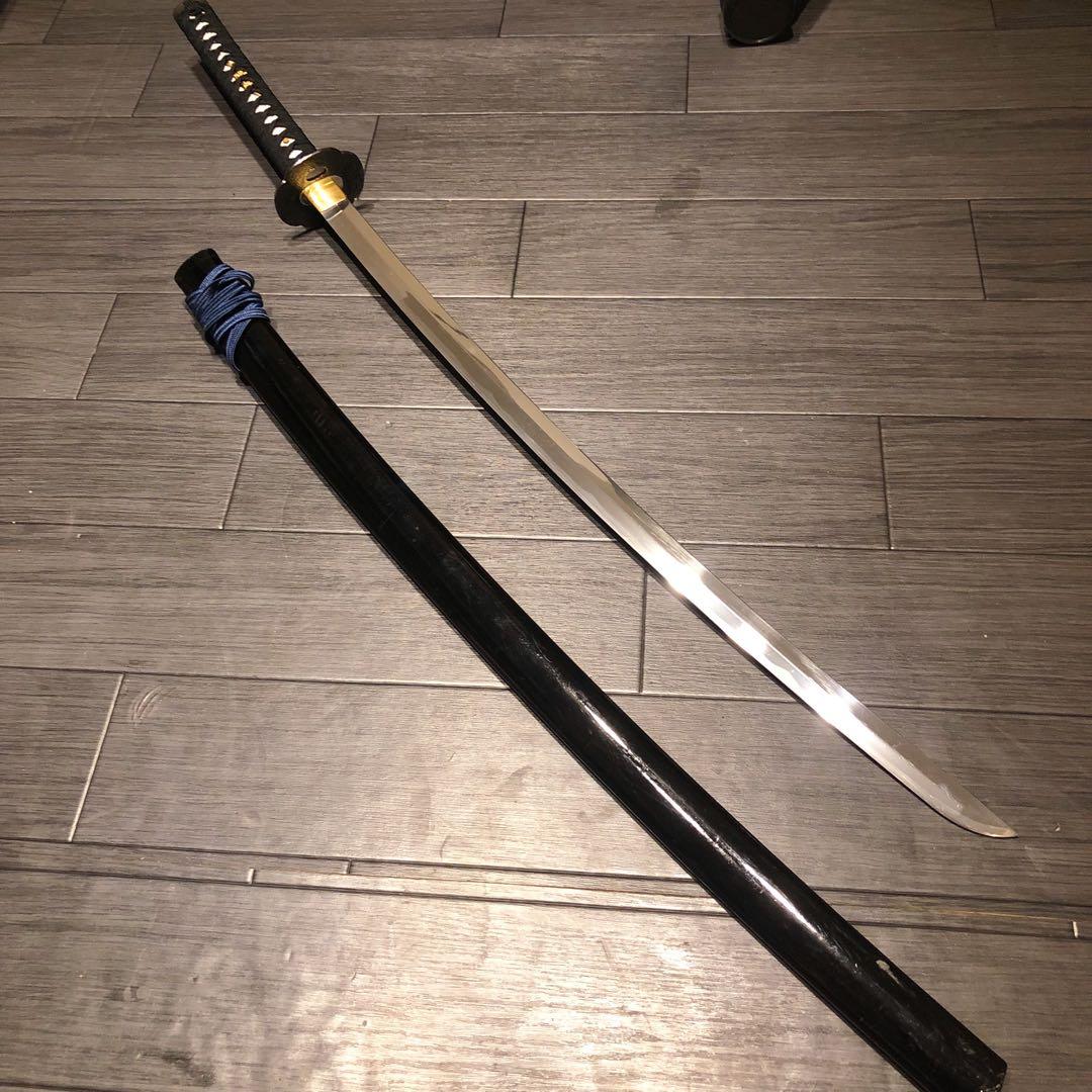 高級模造刀　青紺拵え　居合刀