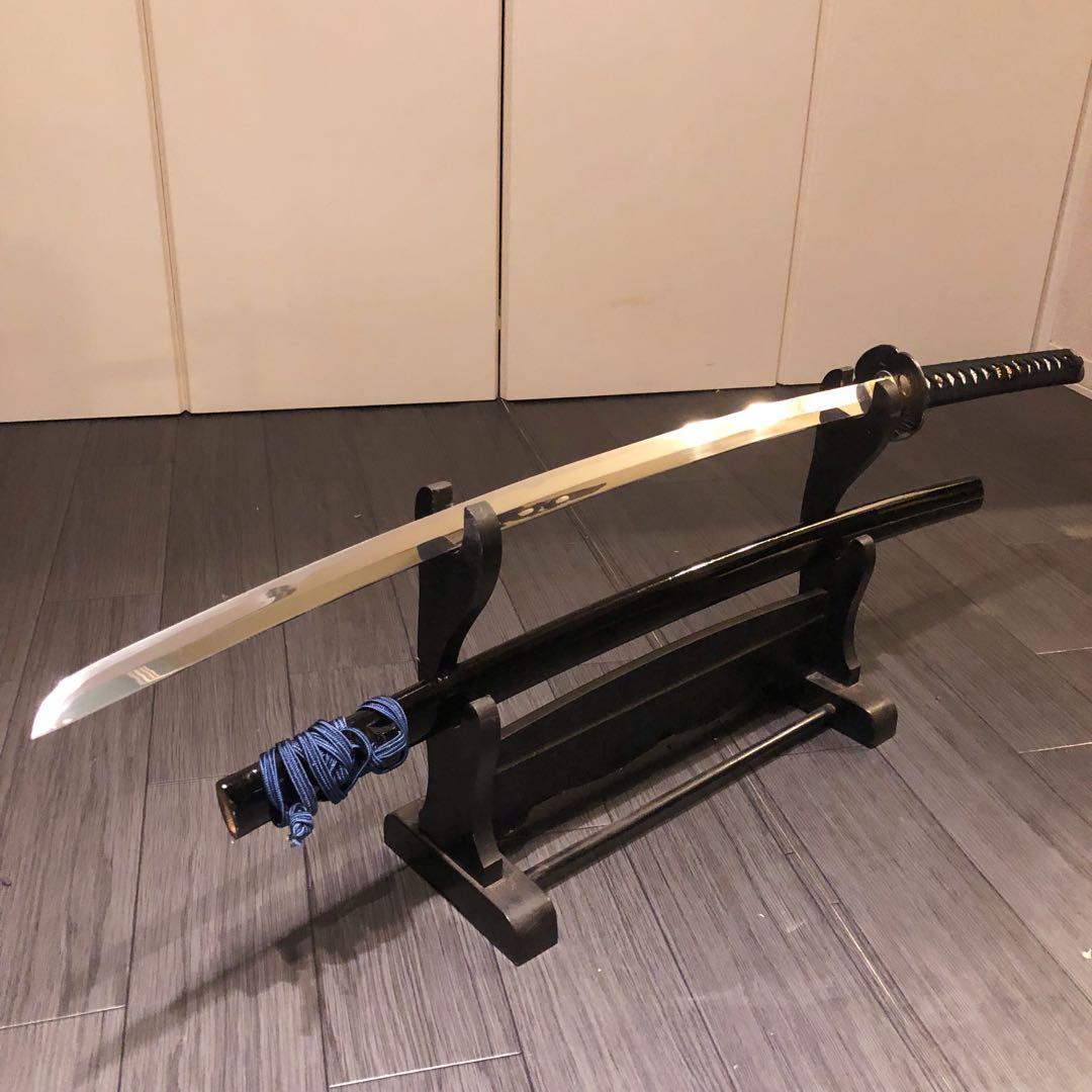 高級模造刀　青紺拵え　居合刀