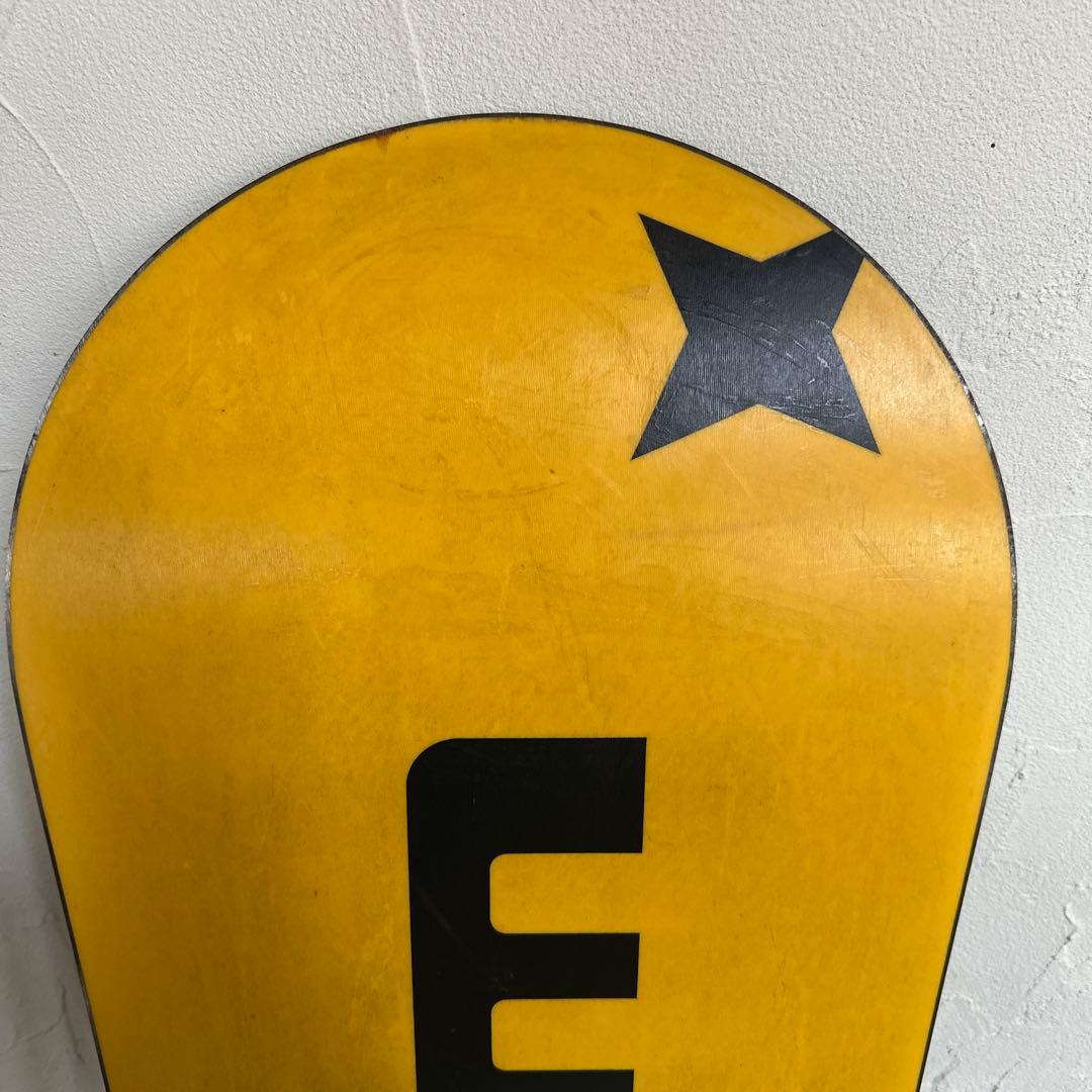 BTM スノーボード 板 158cm ブラック シンプルデザイン