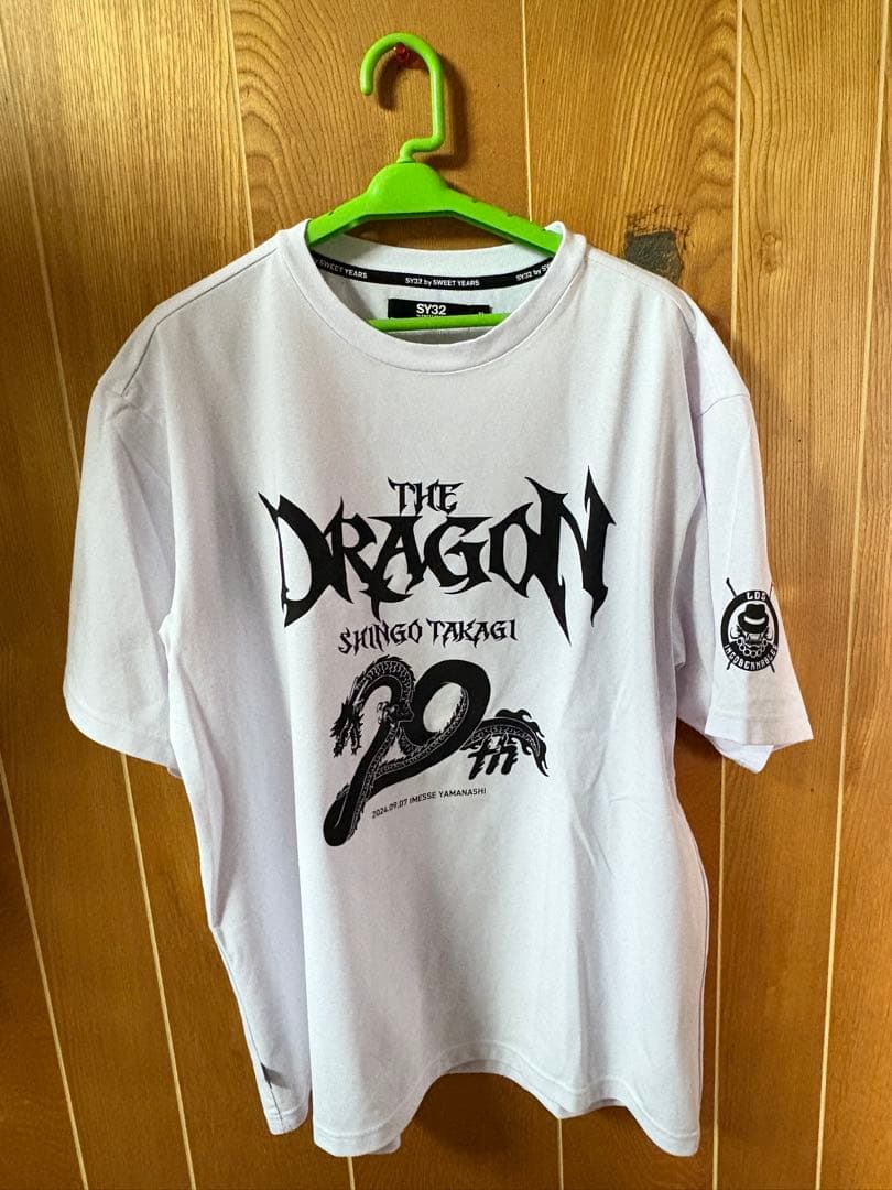 鷹木信悟×SY32 20周年tシャツホワイト