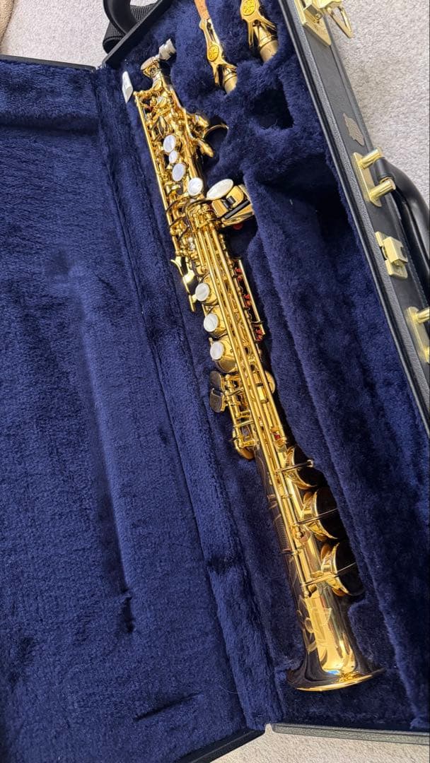 シトロン　YAMAHA ソプラノサックス　YSS 875EX ケース付き