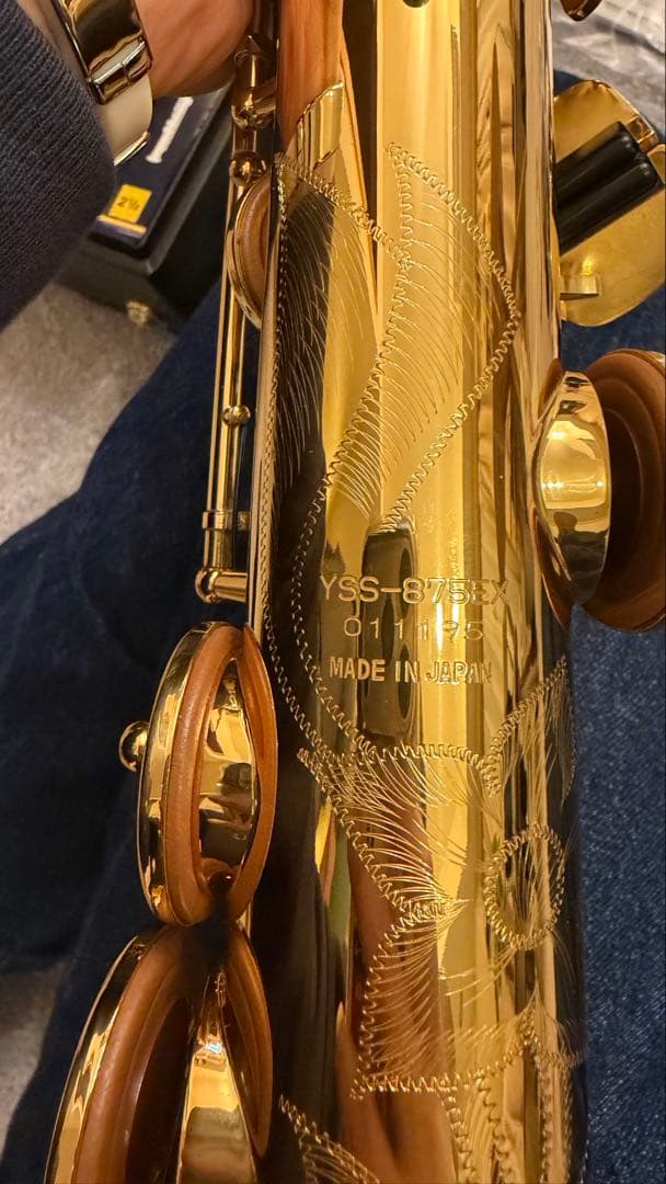 シトロン　YAMAHA ソプラノサックス　YSS 875EX ケース付き