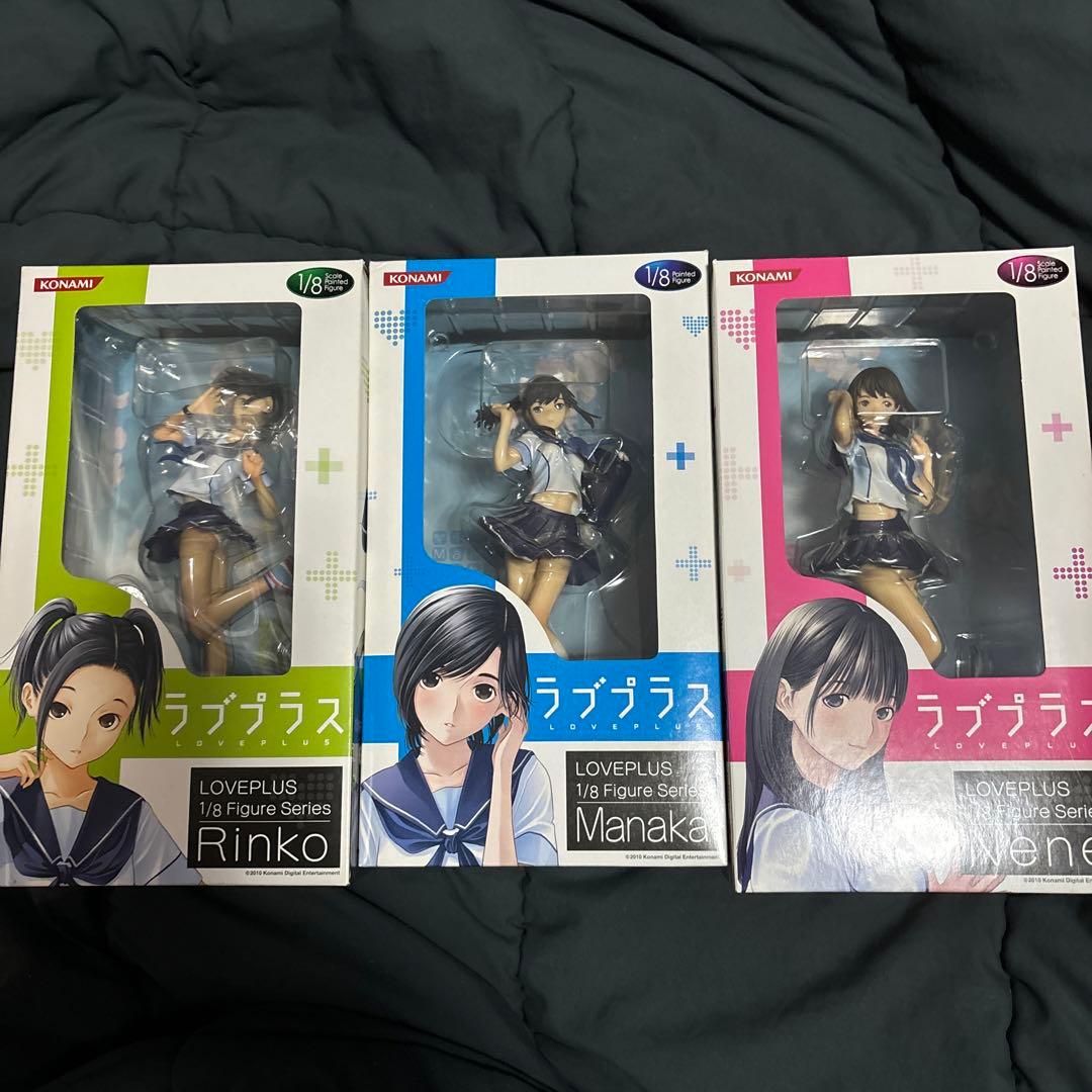 ラブプラス 1/8フィギュアシリーズ 高嶺愛花 姉ヶ崎寧々 小早川凛子