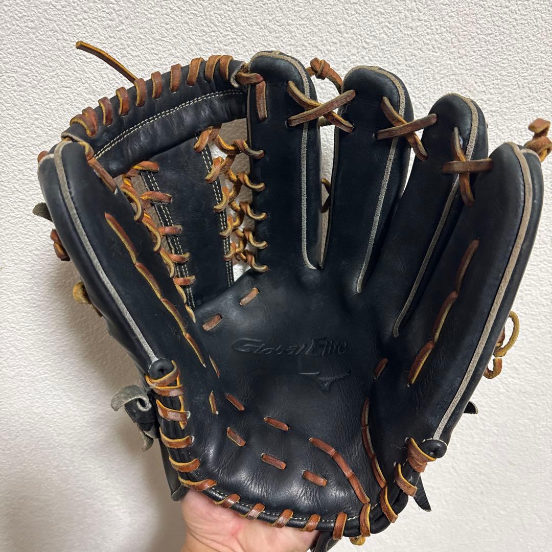 ミズノ 軟式グローブ 黒