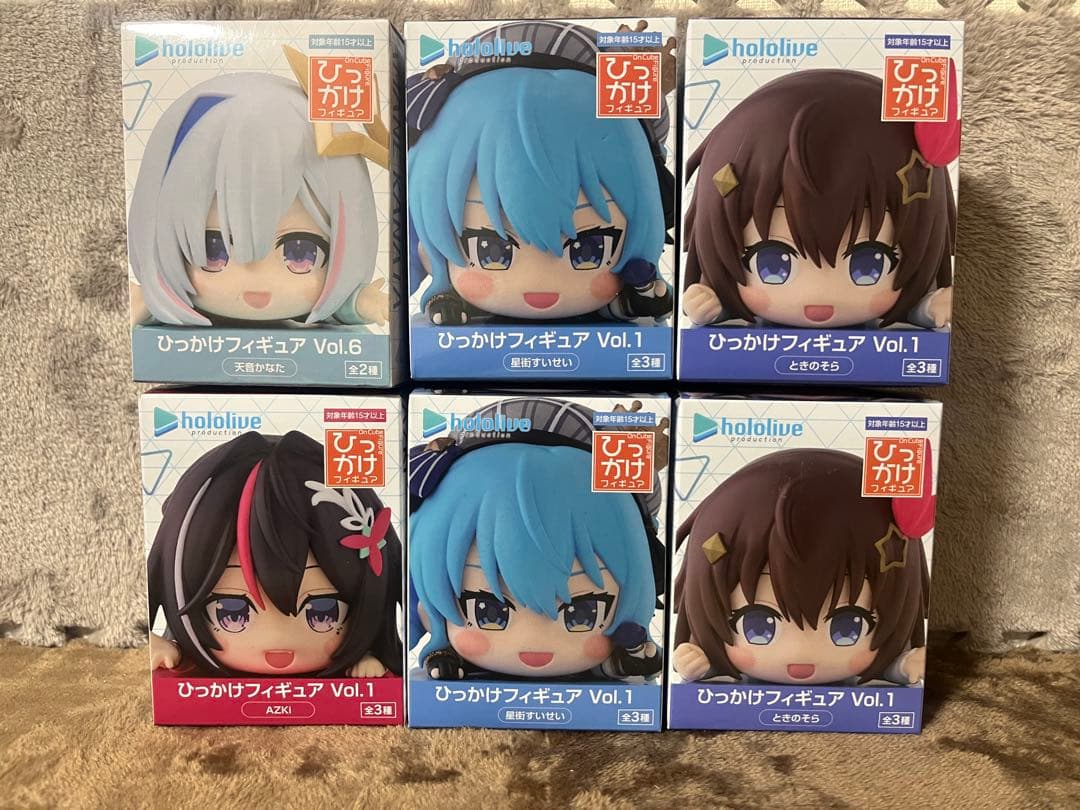 ホロライブ ひっかけフィギュア 6点セット
