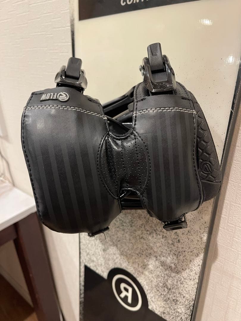 ライド　CONTROL フロー　スノーボードセット　ホットワックス済み