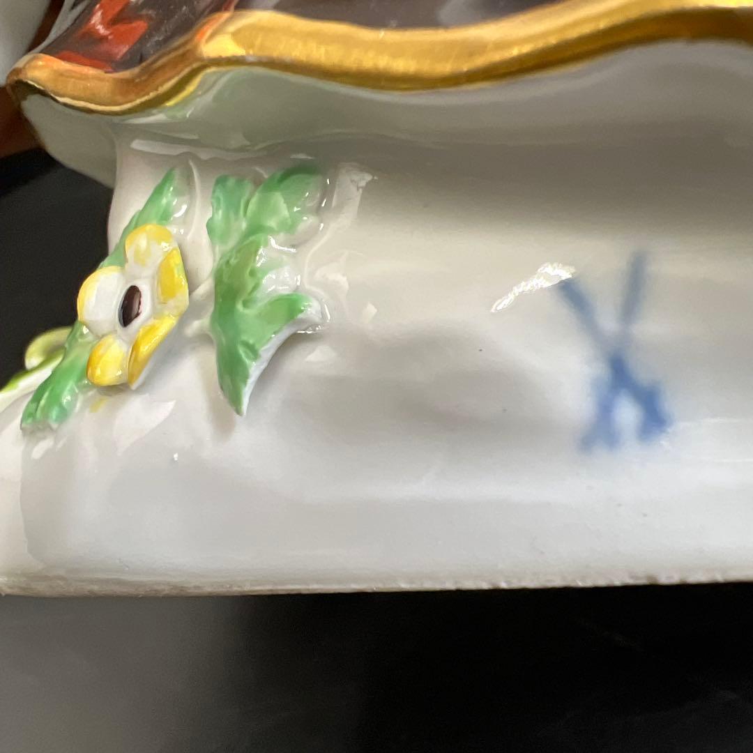 マイセン　フィギュリン　アウグストⅢ世とマリア　東Y8-0130☆2Fトトコニ