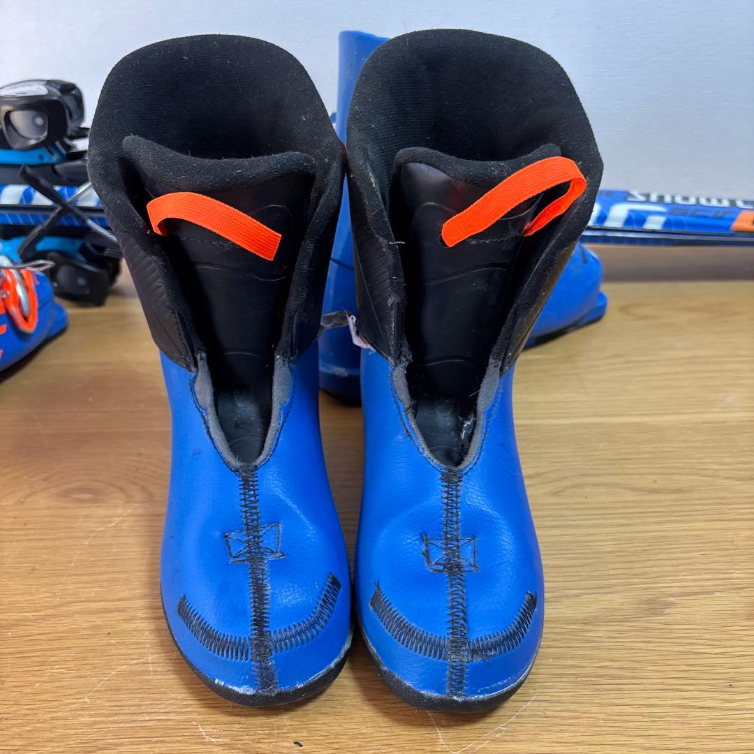 ジュニアスキーセット　130cm LANGE 21-21.5cm