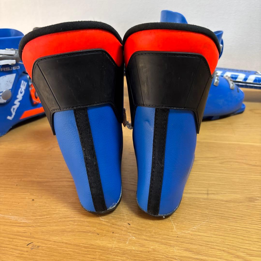 ジュニアスキーセット　130cm LANGE 21-21.5cm