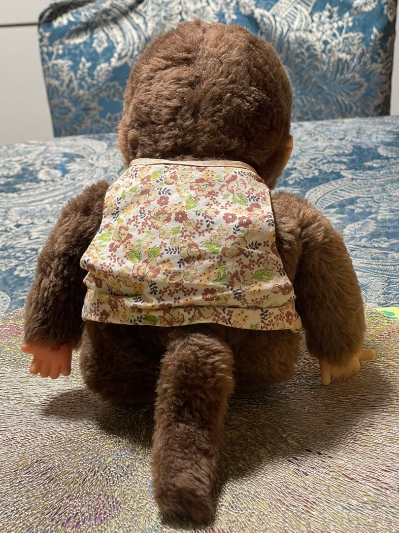 ぬいぐるみ VINTAGE MONCHICHI BLUE EYES