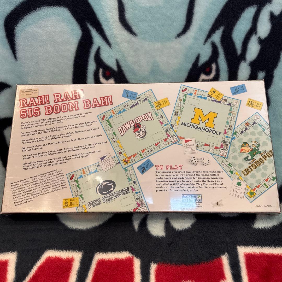 BAMAOPOLY(Monopolyボードゲーム) アラバマ大学 _大学アメフト