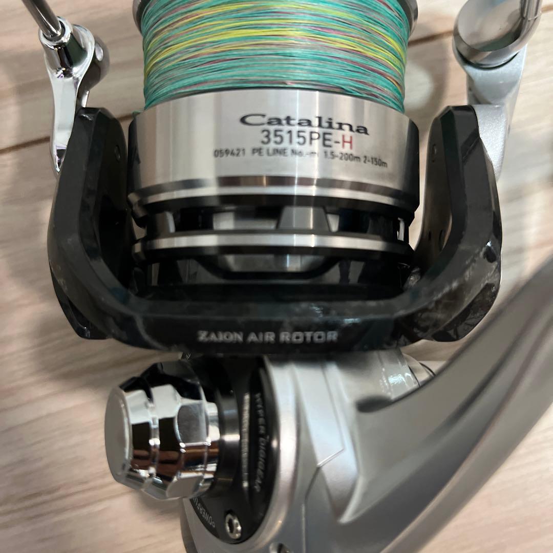 DAIWA12Certateキャタリナ3515PEHS。スプール付本日再値下済❗️