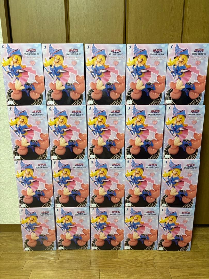 遊戯王 HereDitail フィギュア ブラック・マジシャン・ガール 20個