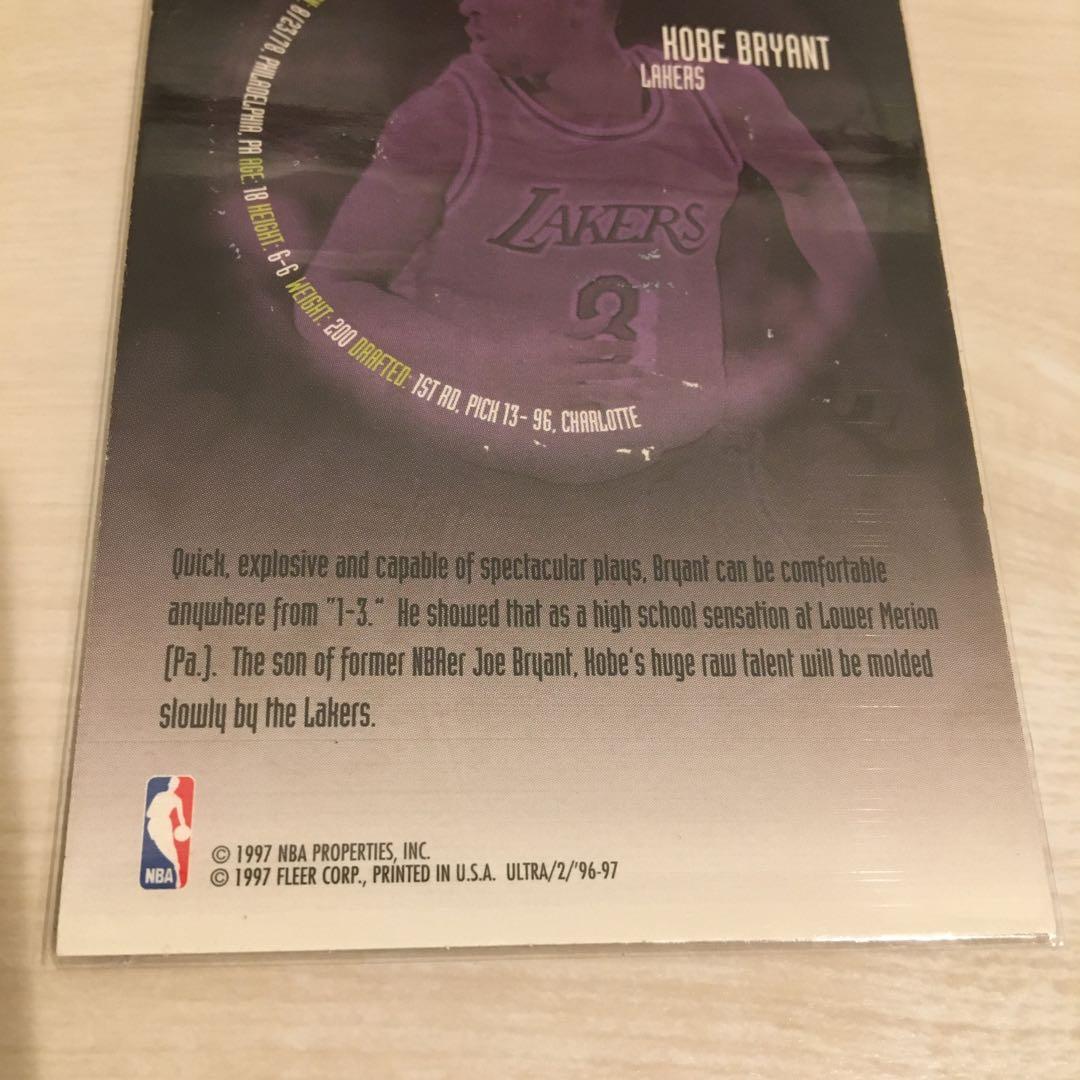 NBAカード　コービーブライアント　ルーキーインサート　KOBE BRYANT