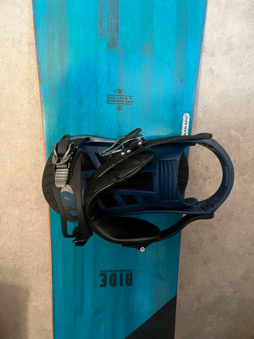 RIDE manic 161cm (カバー付き) スノーボードセット