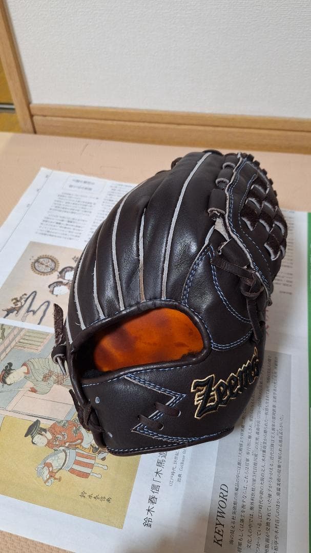 Zeems軟式内野手用グラブ【SV521DBN】コユニ仕様