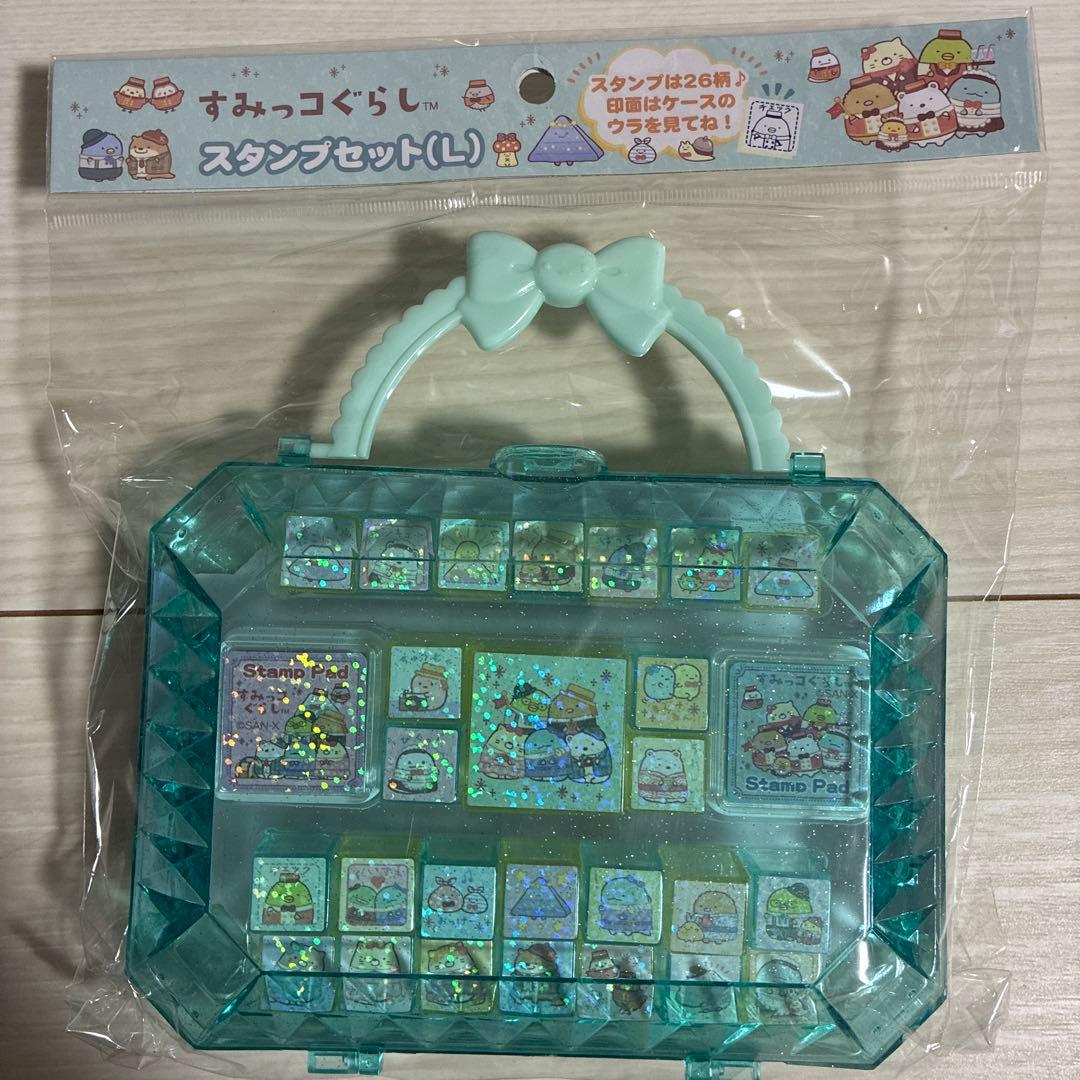 すみっコぐらし　スタンプセット　Ｌ　スタンプセットミニ