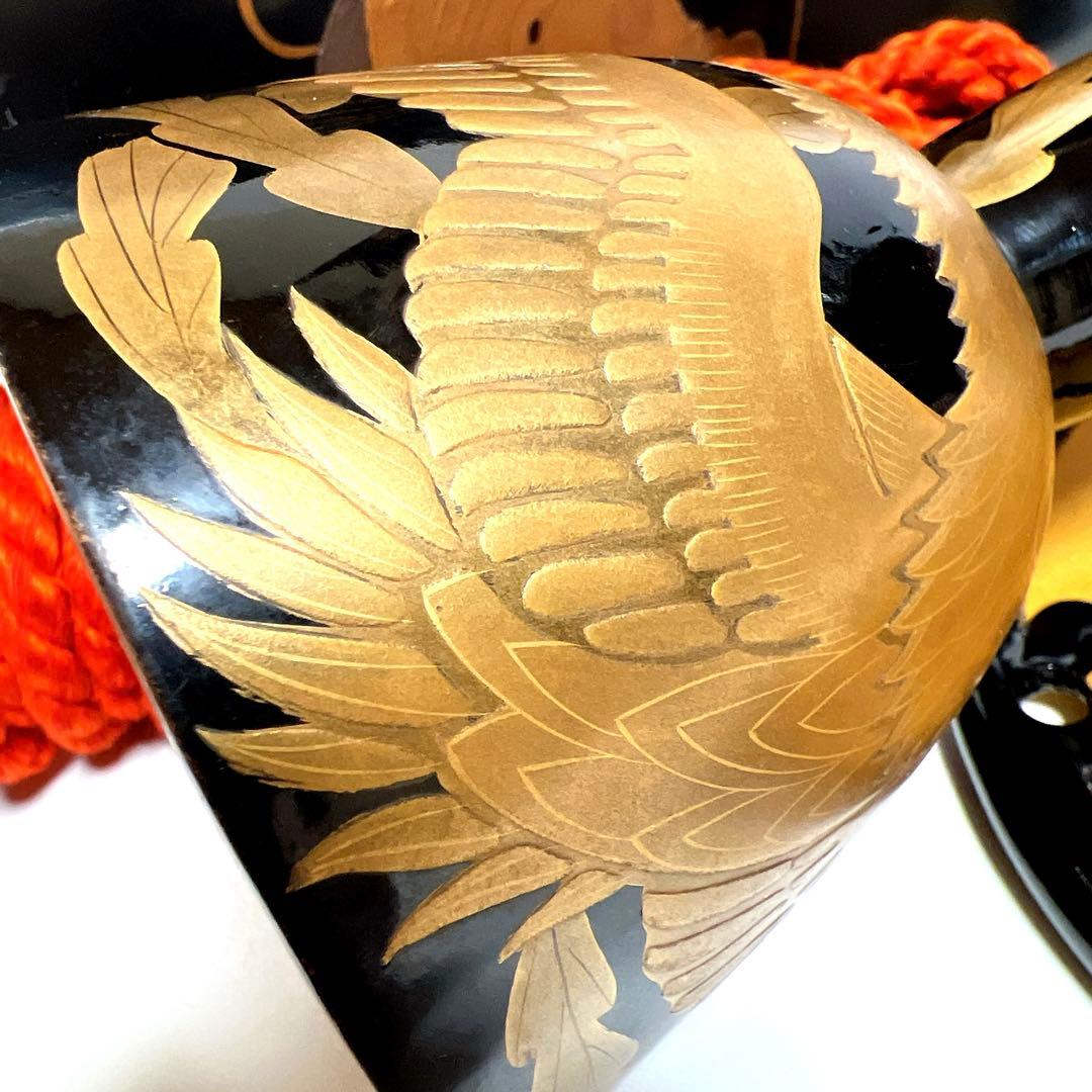 【蔵出し・希少】鼓　蒔絵　小鼓　胴　和楽器　漆塗り　伝統芸能　能 歌舞伎　鳳凰紋