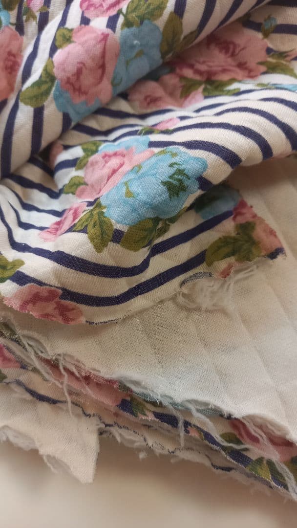 バラ柄　ハンドメイド