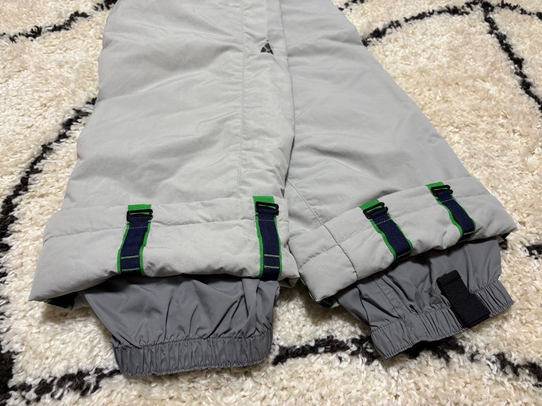 極美品＊モンベル パウダーライト ジャケット・ビブ スキーウェア上下セット140