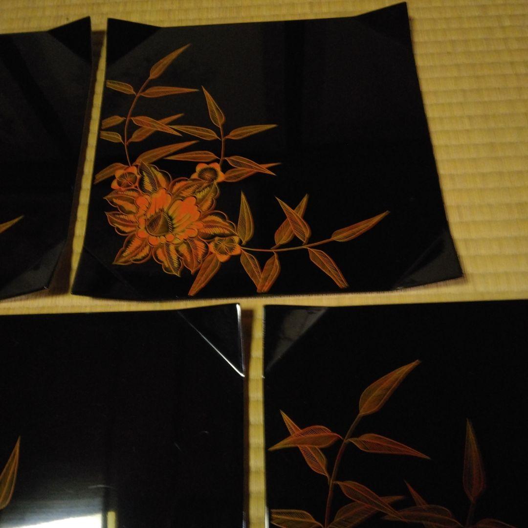 菓子鉢　漆器　茶道具