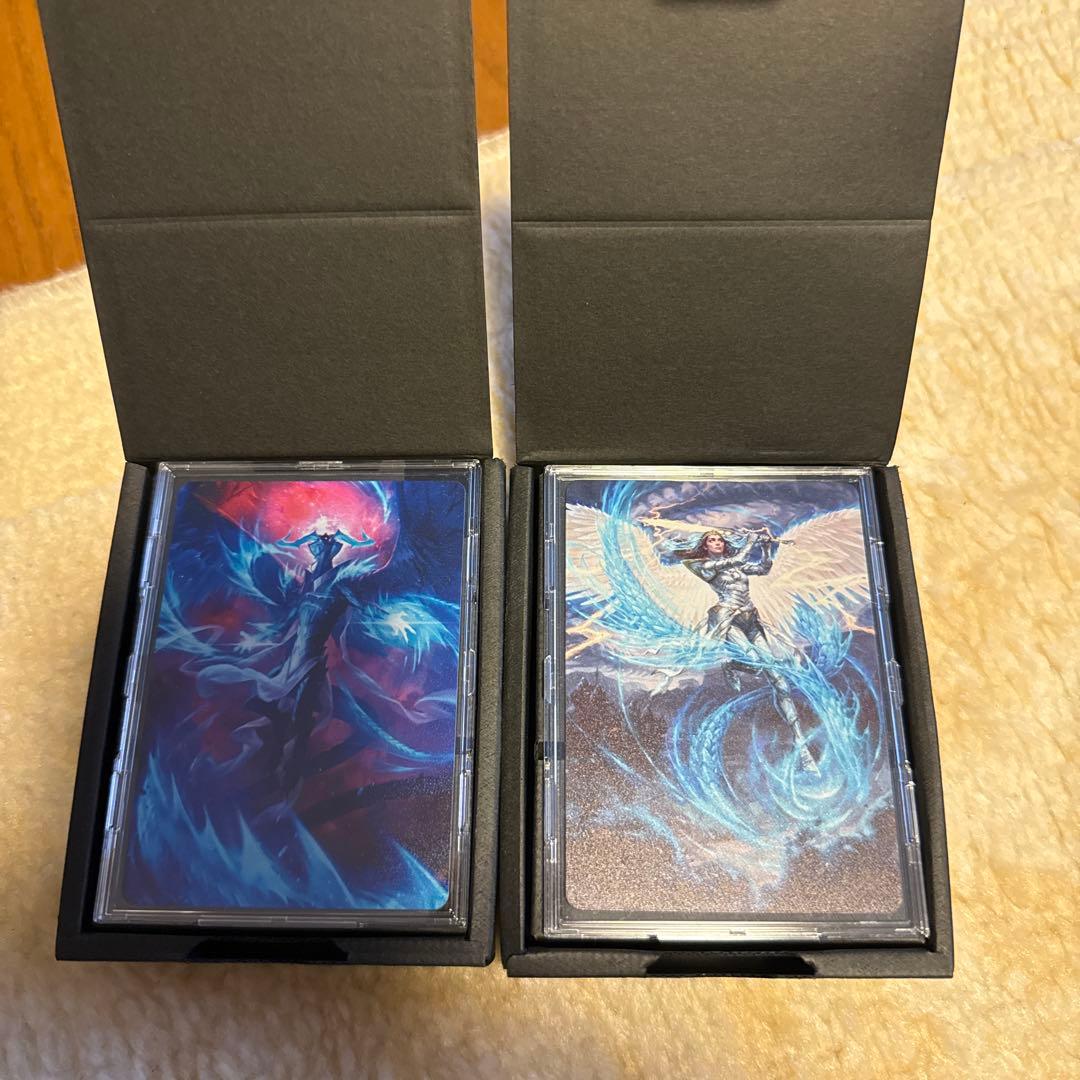 ステンレスアート2枚セット《嵐の目、ウギン》《嵐の討伐者、エルズペス》