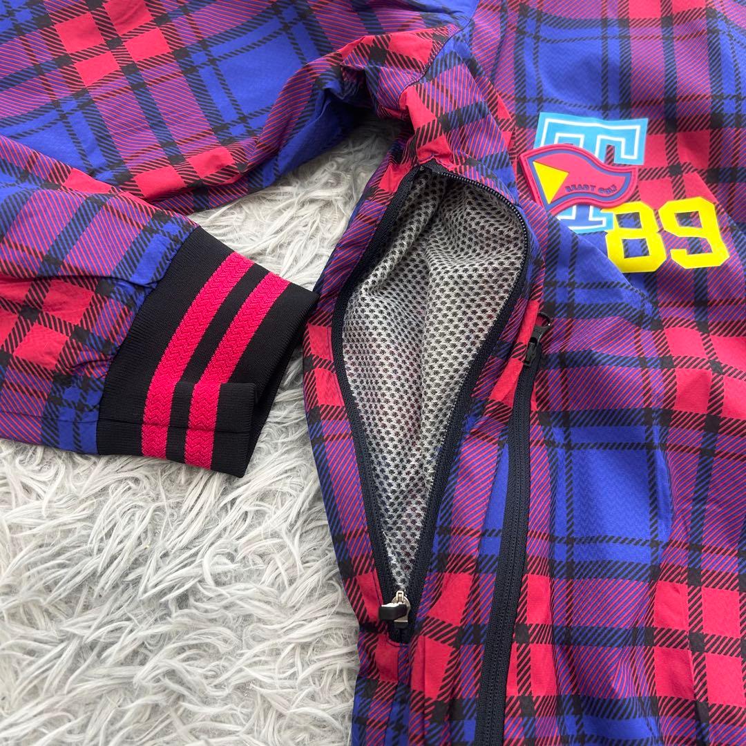 新品　パーリーゲイツ　セットアップ　スニード　ジャケット　ニコちゃん　チェック柄