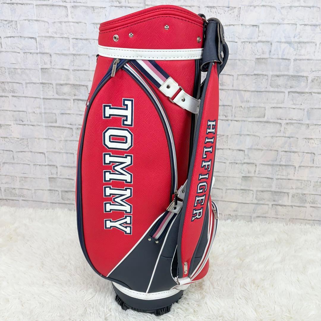   キャディバック ゴルフバッグ USA 85 赤