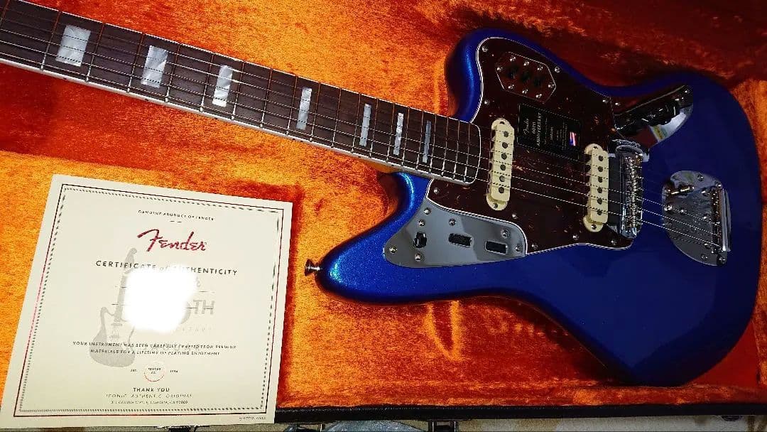 Fender USA 60th　Jaguar 　ブルー