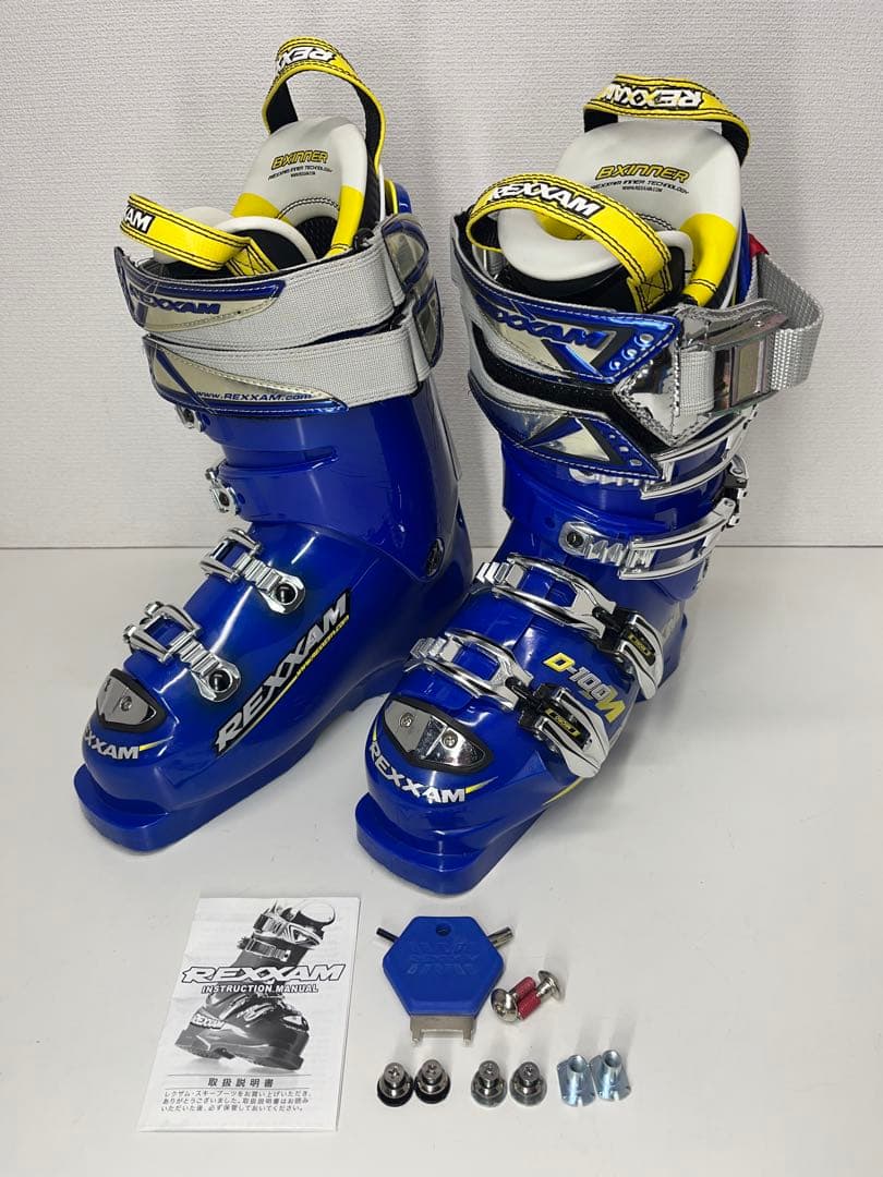 美品 スキー ブーツ REXXAM レクザム D-100M 23cm